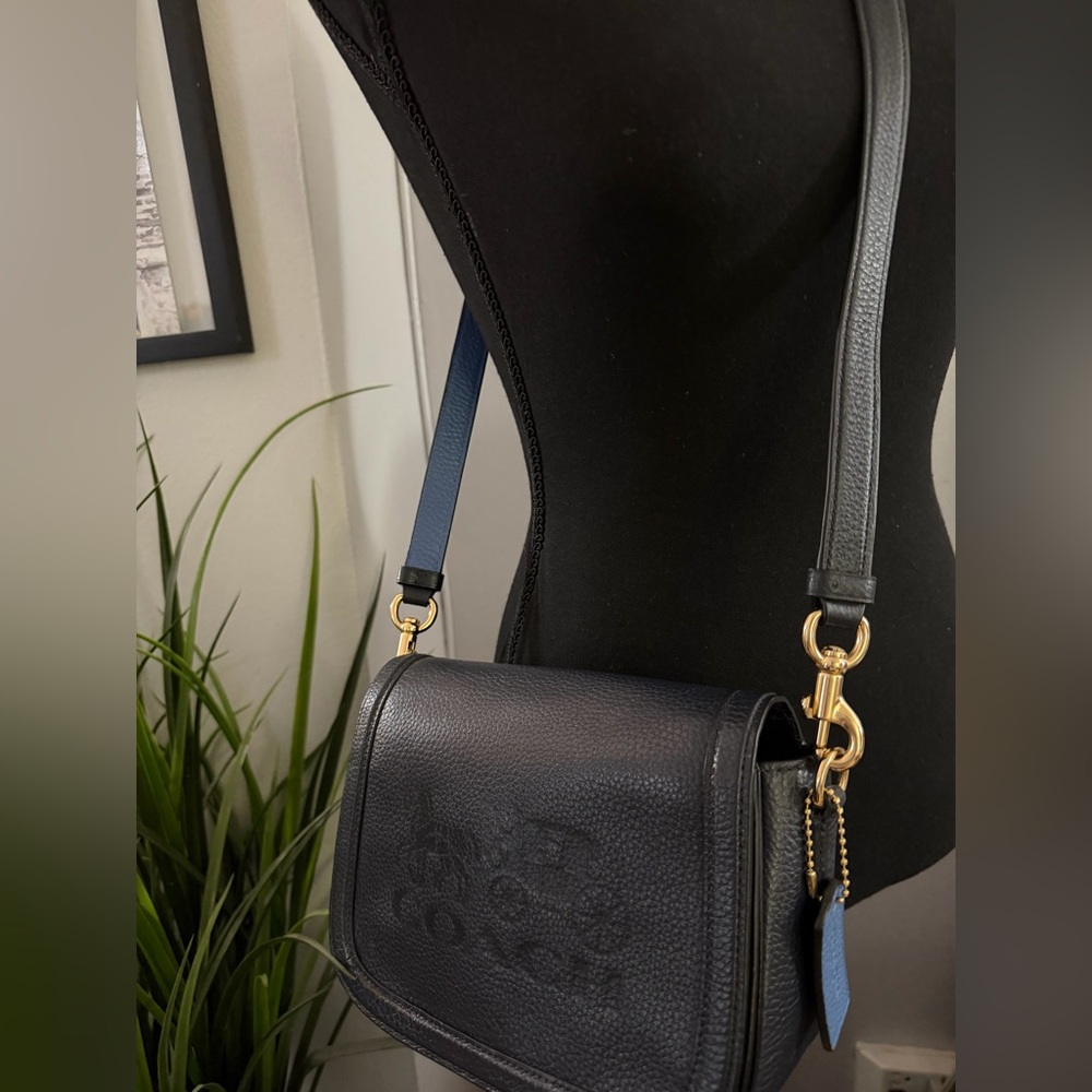 Coach Horse & Carriage Saddle Crossbody Bag - Picture 10 of 13